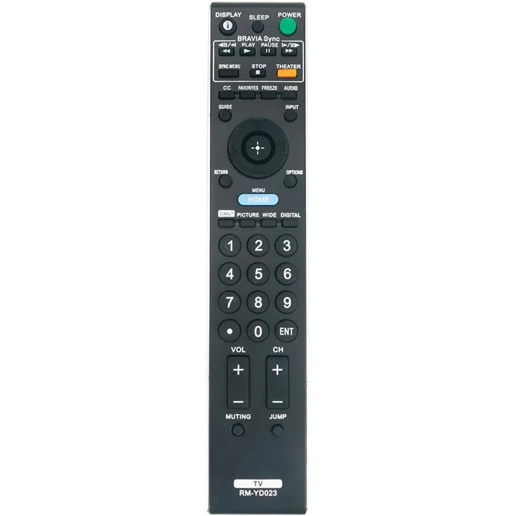 RM-YD023 For Sony TV Remote Control 10m Range Replacement Infrared Controller