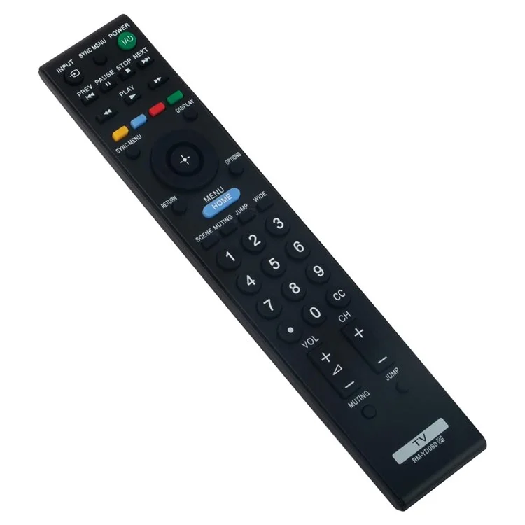 RM-YD080 For Sony TV Remote Control Replacement 1-10m Range Infrared Controller