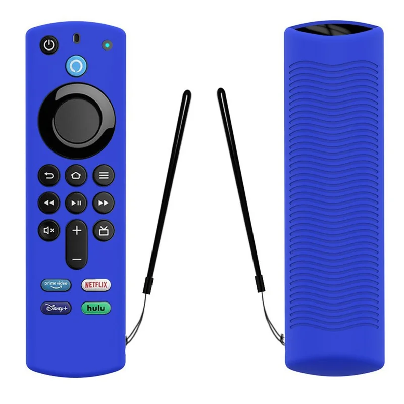 Y27 Silicone Anti-drop Remote Controller Protective Case Cover for Amazon Alexa Voice Remote 3rd Gen - Blue