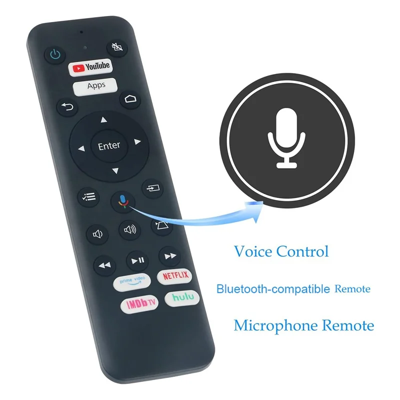 Controle Remoto por Voz WH-55 para Projetor Epson - Controle Remoto de Reposição em Plástico