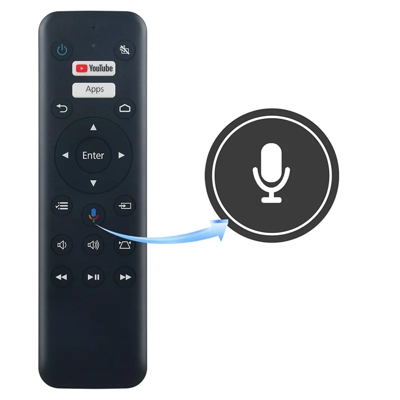 Controle Remoto por Voz WH-55 para Projetor Epson - Controle Remoto de Reposição em Plástico