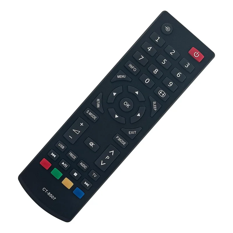 CT-8507 Controle Remoto de Substituição para TV Toshiba Controlador IR Universal de Substituição