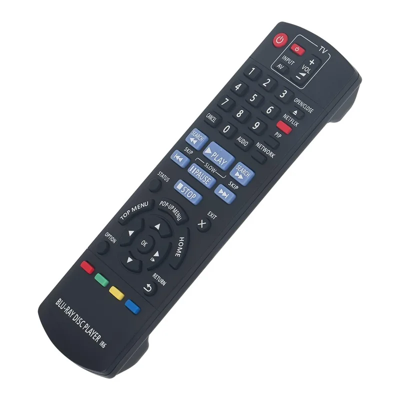Controle Remoto Infravermelho Sem Fio de Reposição para Reprodutor de Áudio Panasonic N2QAYB000739