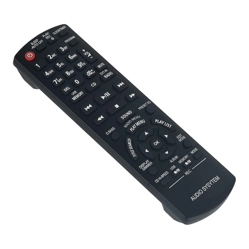 Controle Remoto Infravermelho de Reposição para Reprodutor de Áudio Panasonic N2QAYB000637