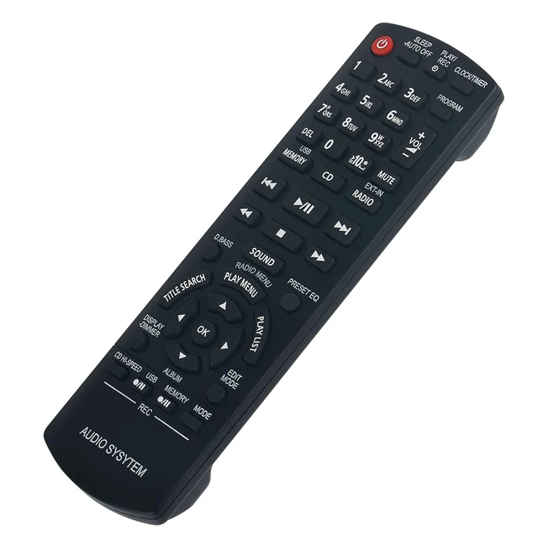 Controle Remoto Infravermelho de Reposição para Reprodutor de Áudio Panasonic N2QAYB000637