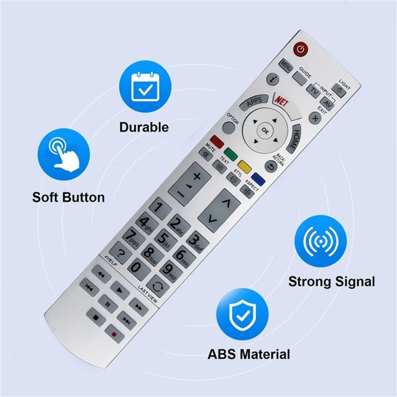 Controle Remoto Universal N2QAYB001012 para TV Panasonic, Substituição Sem Fio