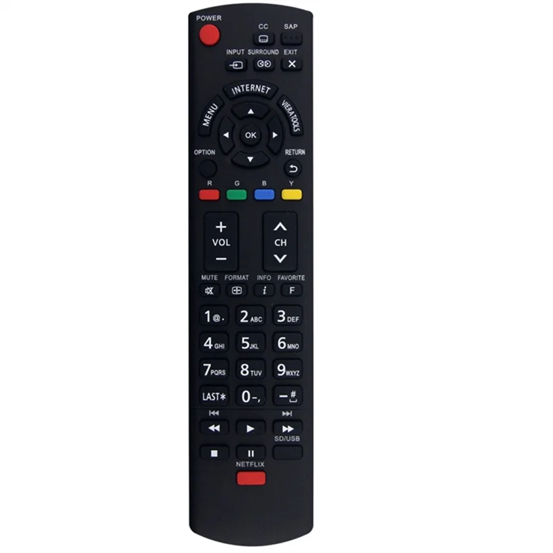 N2QAYB000779 Fernbedienung Ersatz für Panasonic TV Universeller Infrarot-Controller