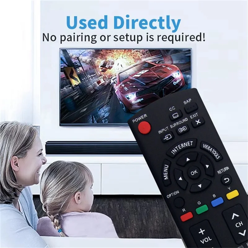 N2QAYB000779 Fernbedienung Ersatz für Panasonic TV Universeller Infrarot-Controller