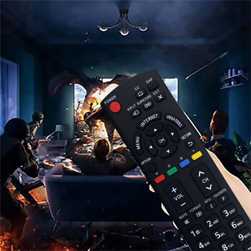 N2QAYB000779 Fernbedienung Ersatz für Panasonic TV Universeller Infrarot-Controller