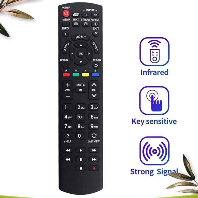 N2QAYB000933 Controle remoto universal de substituição para TV Panasonic Controlador infravermelho