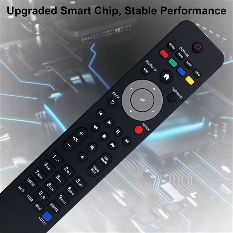 NC201 Für Philips Blu-Ray DVD Heimkino-System Fernbedienung 1-10m Reichweite Infrarot-Ersatz-Controller