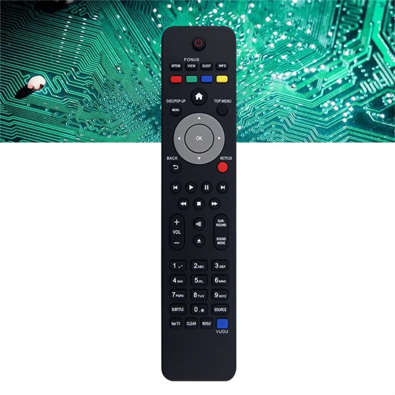 NC201 Für Philips Blu-Ray DVD Heimkino-System Fernbedienung 1-10m Reichweite Infrarot-Ersatz-Controller