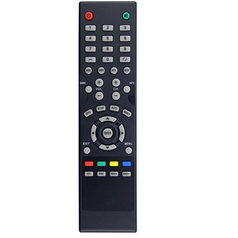 Controle Remoto PLDED3273A-E para TV PROSCAN - Controle de Reposição por Infravermelho com Alcance de 1-10m