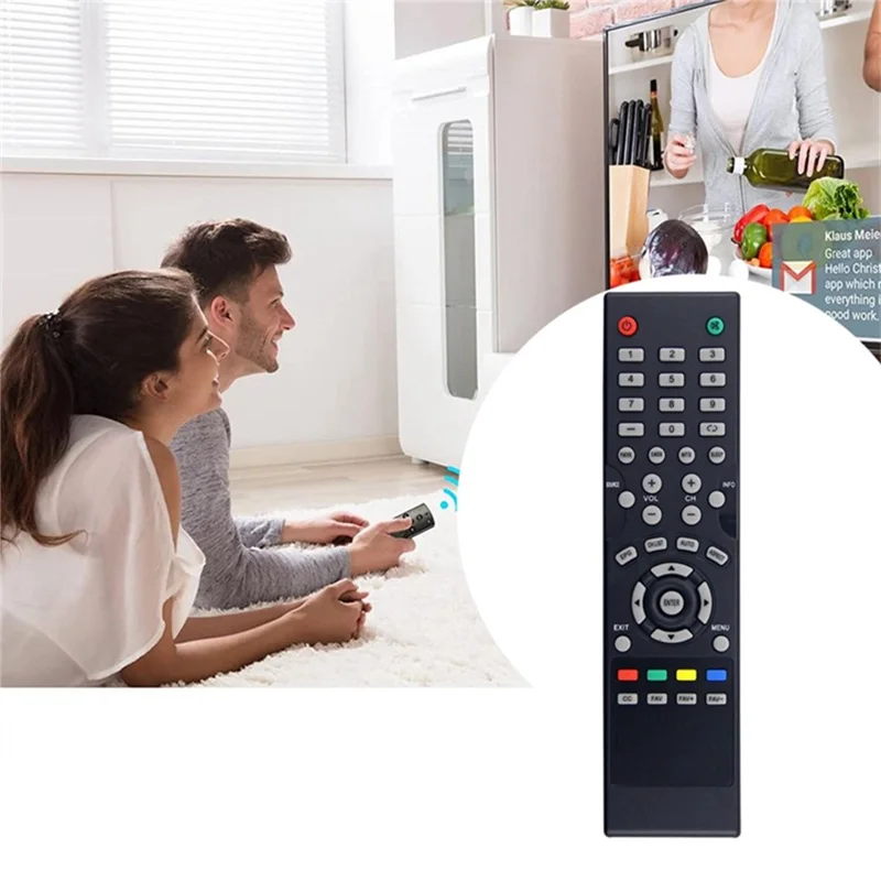 Controle Remoto PLDED3273A-E para TV PROSCAN - Controle de Reposição por Infravermelho com Alcance de 1-10m