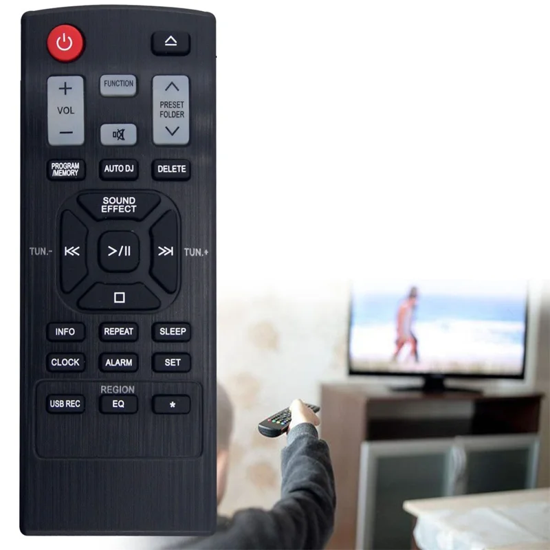 Controle Remoto para Soundbar LG COV30748160 - Alcance Infravermelho de 1-10m Controle de Substituição