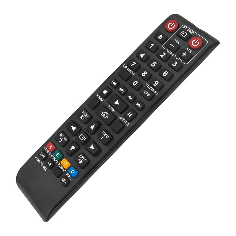 AK59-00149A Controle Remoto com Pilha para Reprodutor de Blu-Ray DVD Samsung, Controle Sem Fio por Infravermelho