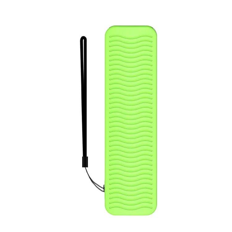 Y31 Soft Silicone Scratch Resistant Remote Controller Protective Case Cover for Apple TV Siri 4K 6 Generation 2021 Remote Control - Luminous Green