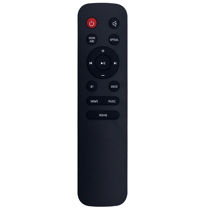 Ergonomic Controller for JBL Cinema SB270 / SB170 / SB120 Soundbar Replacement Infrared Remote Control