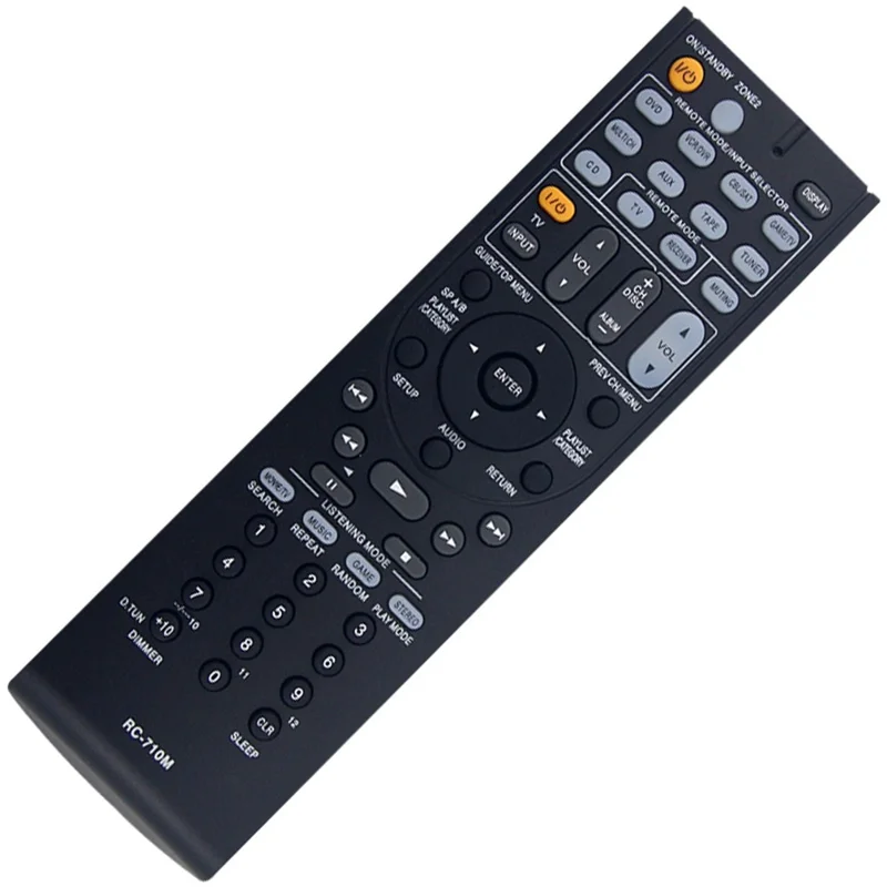 RC-710M For ONKYO AV Receiver Infrared Remote Control Battery Powered Replacement Handheld Controller