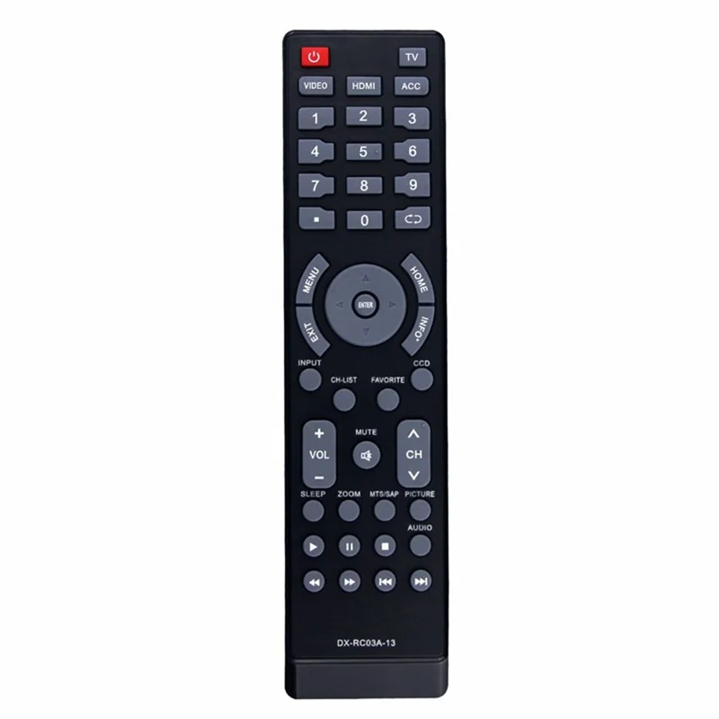NS-RC03A-13 For Insignia TV Infrared Remote Control Ergonomic Television Controller