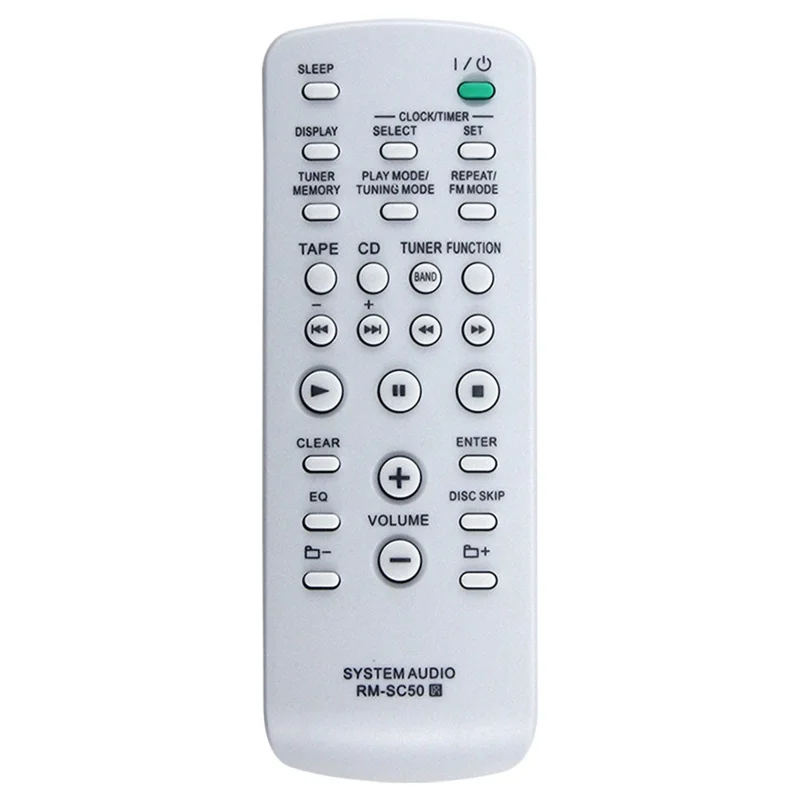 Controle Remoto Infravermelho RM-SC50 para Amplificador de Áudio Sony, Alcance de 10m, Controle de Substituição