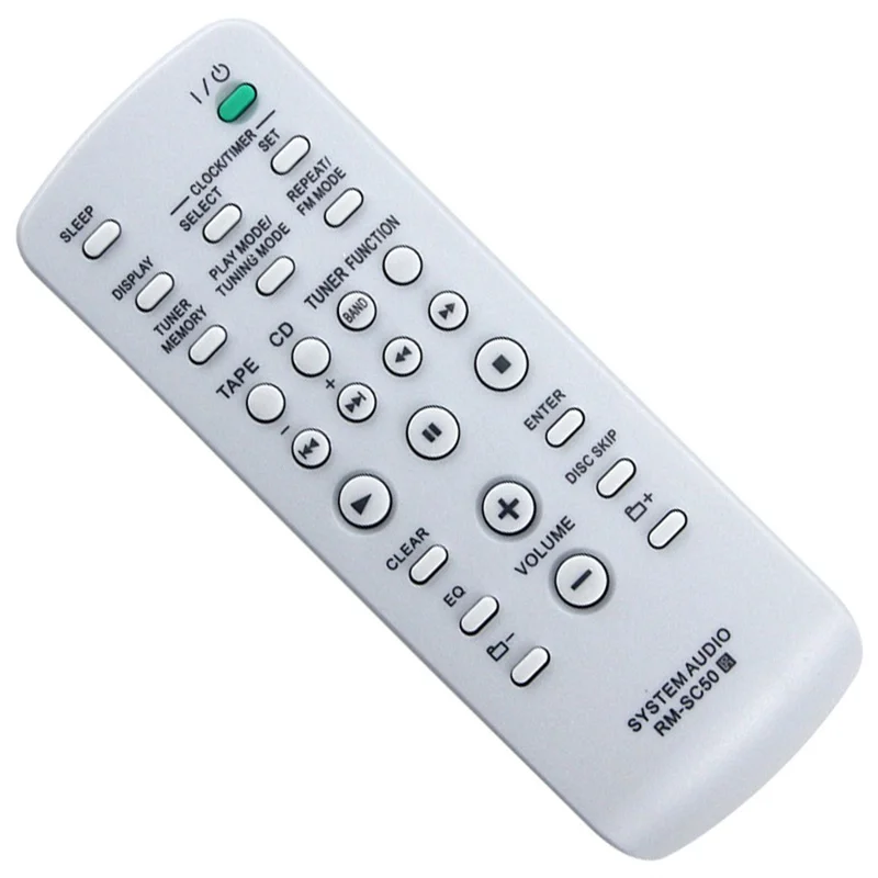 Controle Remoto Infravermelho RM-SC50 para Amplificador de Áudio Sony, Alcance de 10m, Controle de Substituição