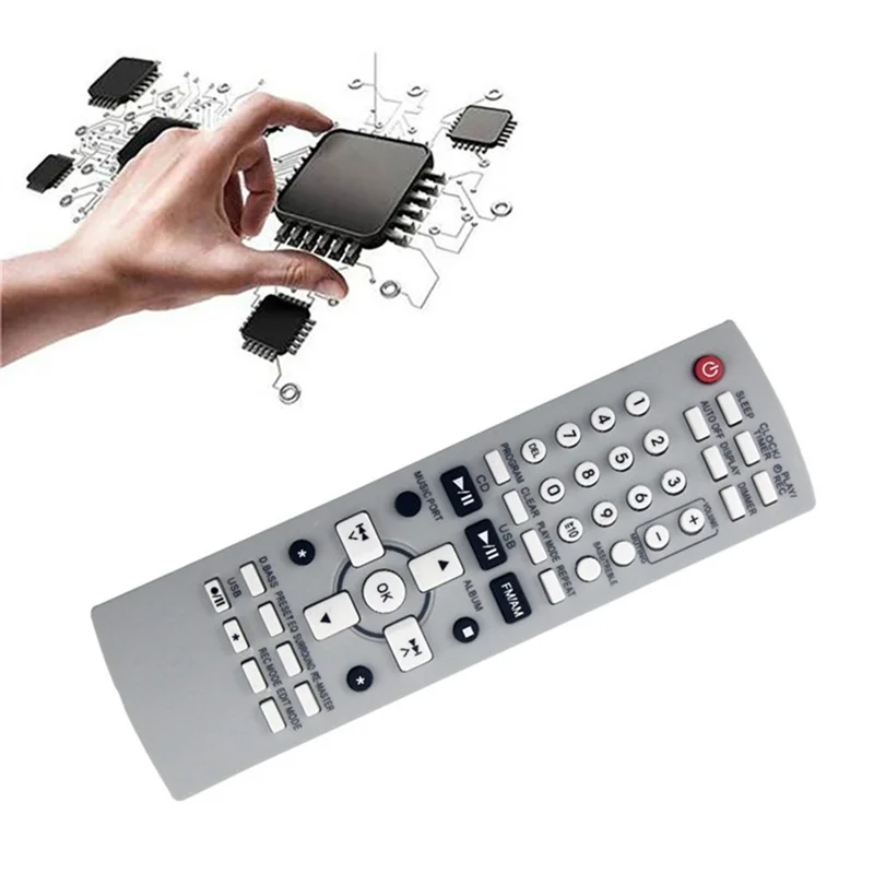 N2QAYB000258 For Panasonic DVD Stereo CD System Remote Control Battery Powered Infrared Controller