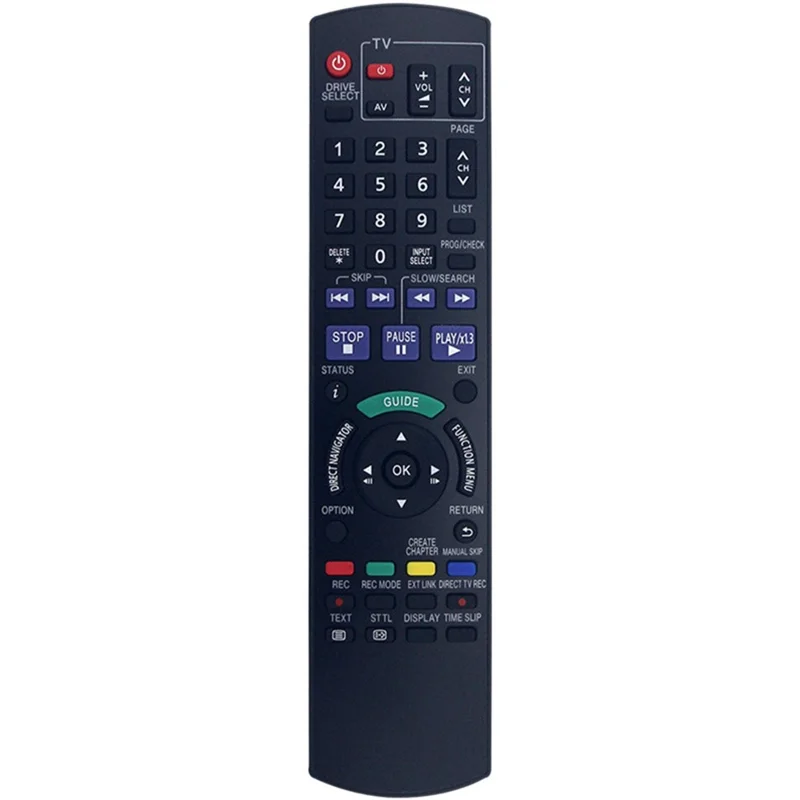 N2QAYB000336 For Panasonic Blu-ray DVD Player Infrared Remote Control Replacement Controller