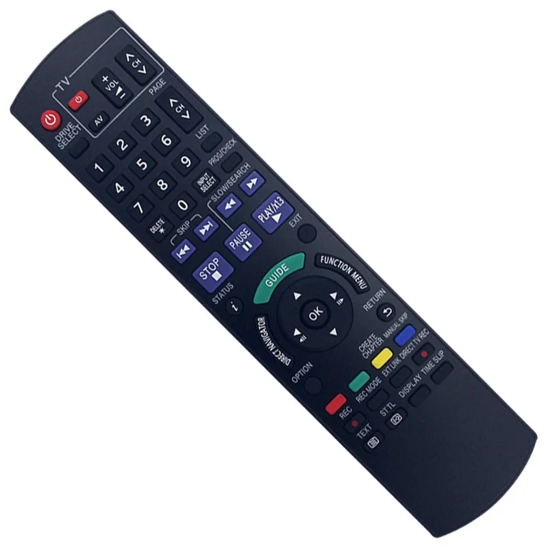 N2QAYB000336 For Panasonic Blu-ray DVD Player Infrared Remote Control Replacement Controller