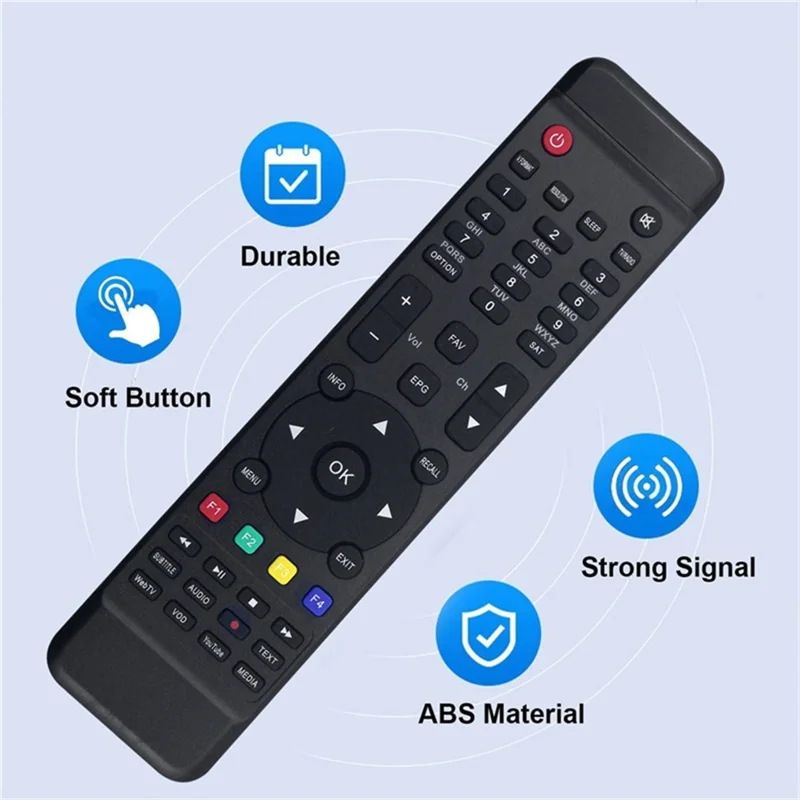 SX88 For Octagon Set Top Box Infrared Remote Control 10m Range Replacement Handheld Controller