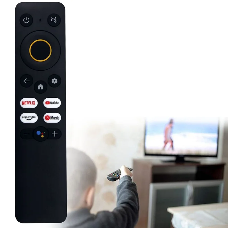 REM-V1 For Redmi TV Infrared Remote Control 10M Range Battery Powered Controller, Support Voice Control