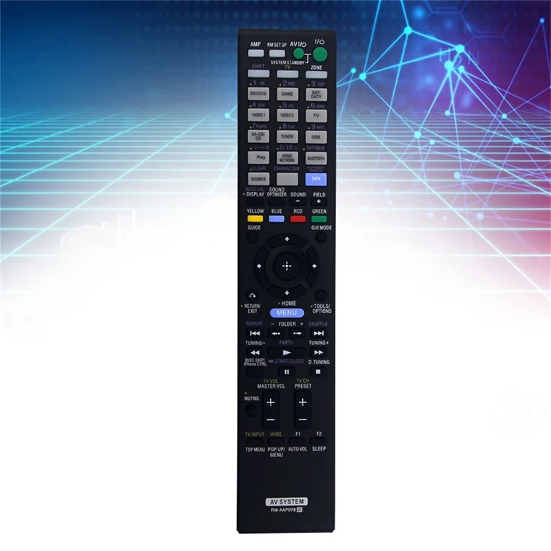 Télécommande infrarouge de remplacement pour lecteur DVD amplificateur Sony RM-AAP078