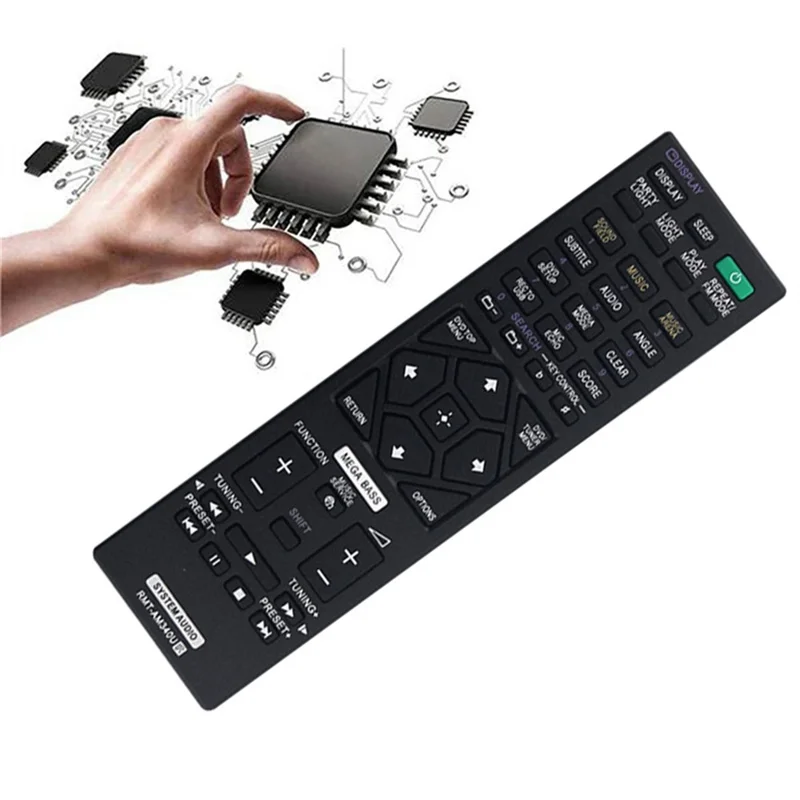 Télécommande de remplacement infrarouge pour système audio domestique Sony RMT-AM340U