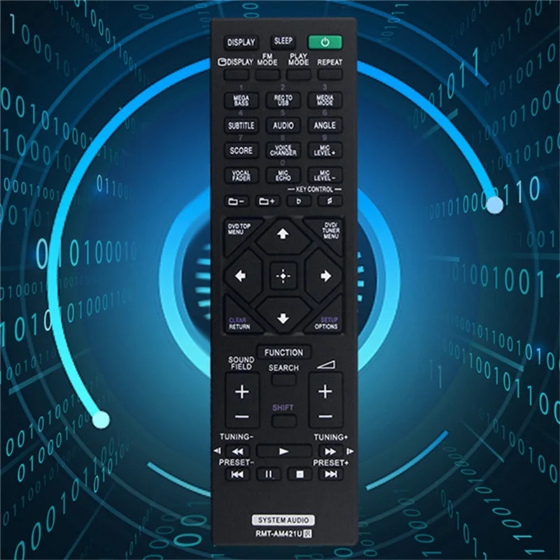 Telecomando sostitutivo a infrarossi per sistema audio domestico Sony RMT-AM421U