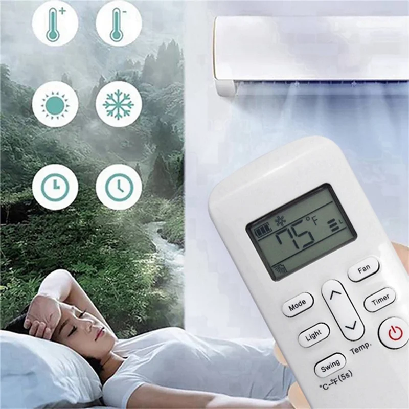 810900659  /  810900659A For LG Air Conditioner Infrared Remote Control Replacement Handheld Controller