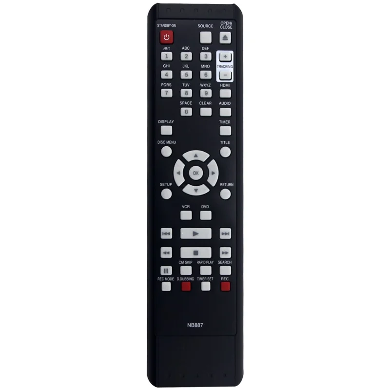 NB887 For Magnavox DVD / VCR Amplifier Player Infrared Remote Control Replacement Wireless Controller