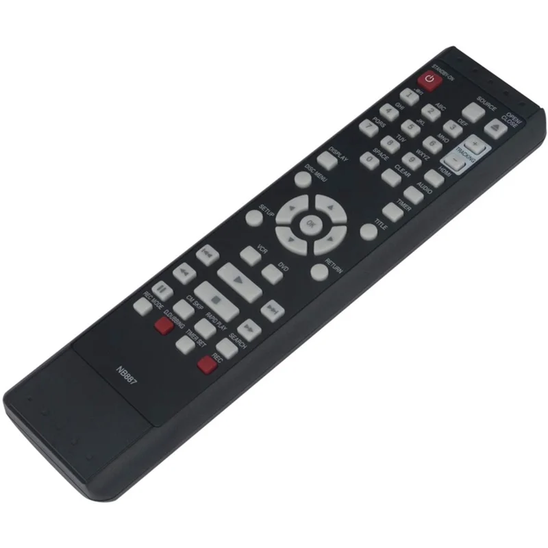 NB887 For Magnavox DVD / VCR Amplifier Player Infrared Remote Control Replacement Wireless Controller
