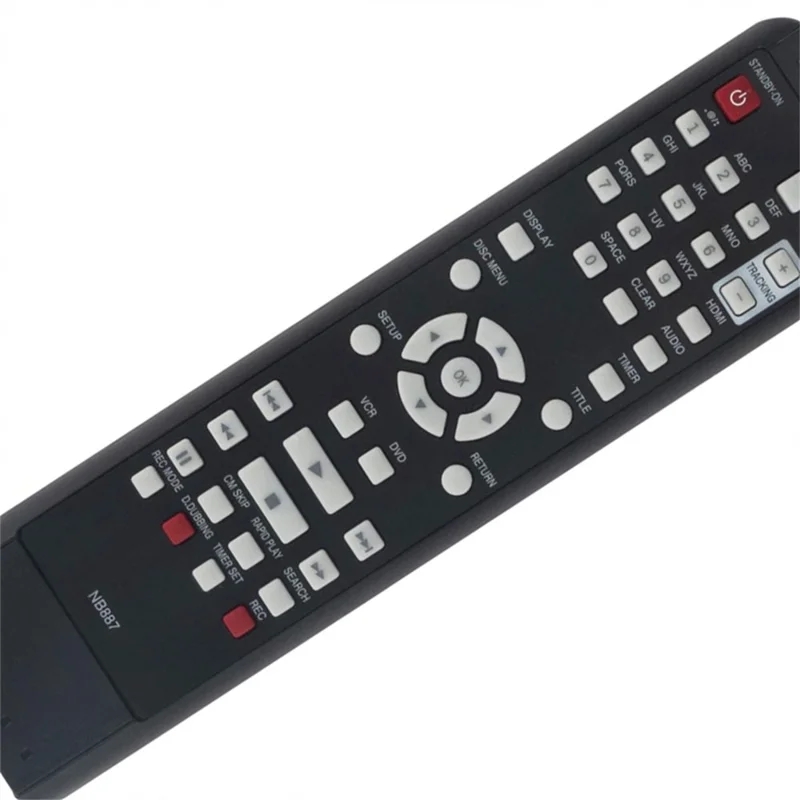NB887 For Magnavox DVD / VCR Amplifier Player Infrared Remote Control Replacement Wireless Controller