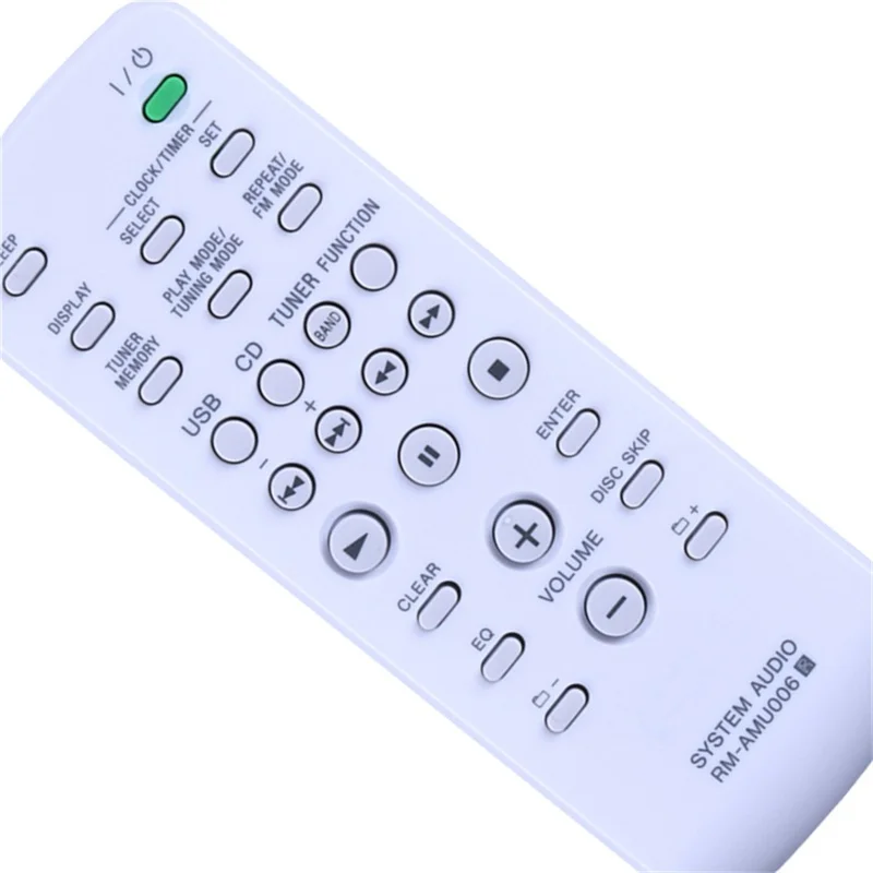 Télécommande infrarouge de remplacement RM-AMU006 pour système audio Sony, portée de 10 m