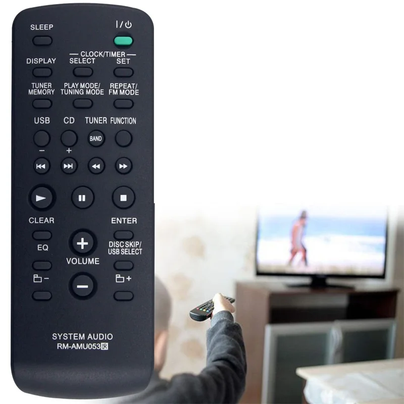 Пульт дистанционного управления RM-AMU053 для аудиосистемы Sony с инфракрасным управлением на расстоянии до 10 метров