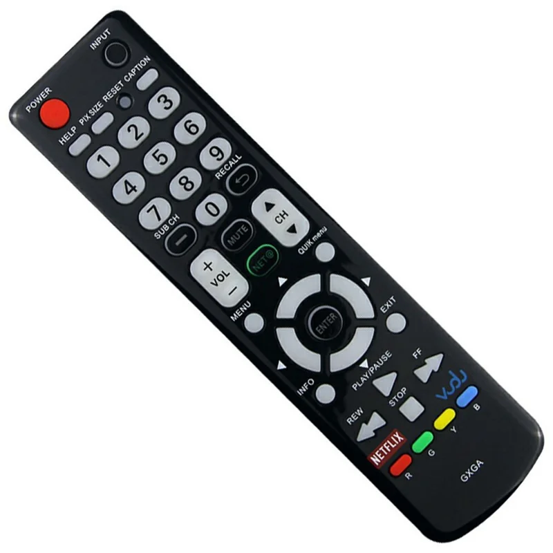 GXGA For Sanyo TV Remote Control Infrared Wireless 10m Range Battery Powered Ergonomic Design