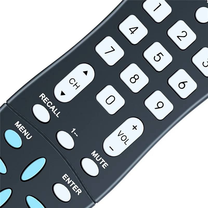 Télécommande infrarouge de remplacement pour téléviseur Sanyo avec portée de 10 m