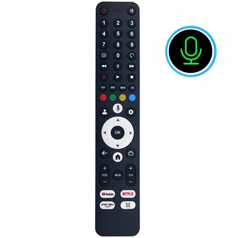 RC2101 For Sharp TV Voice Remote Control Infrared IR Replacement Handheld Controller