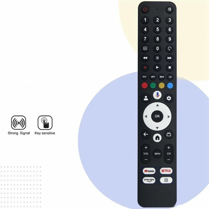 RC2101 For Sharp TV Voice Remote Control Infrared IR Replacement Handheld Controller