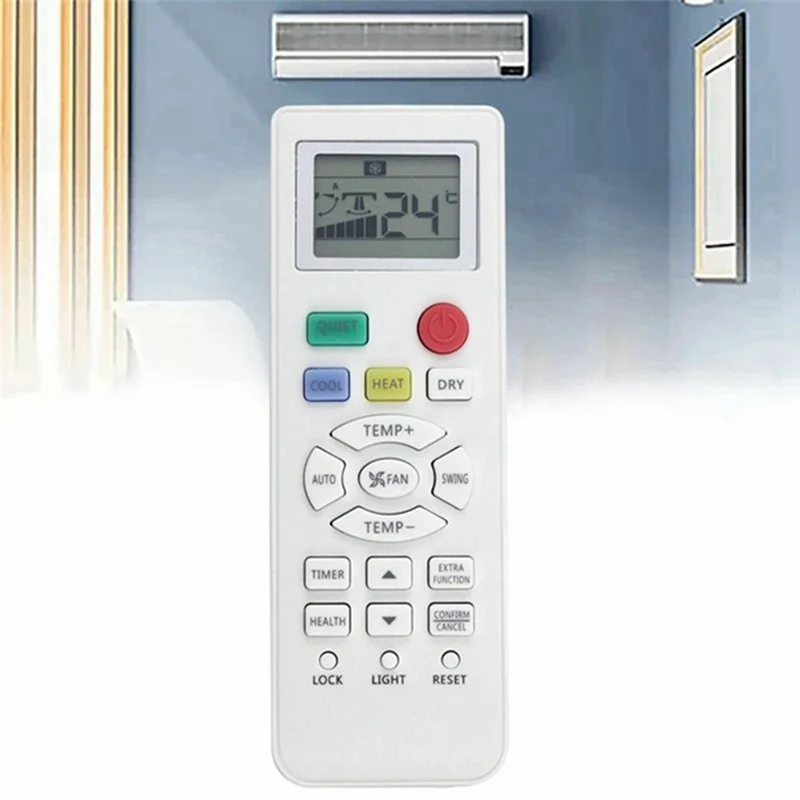 0010401715B For Haier Air Conditioner Infrared Remote Control Plastic Ergonomic Replacement Controller