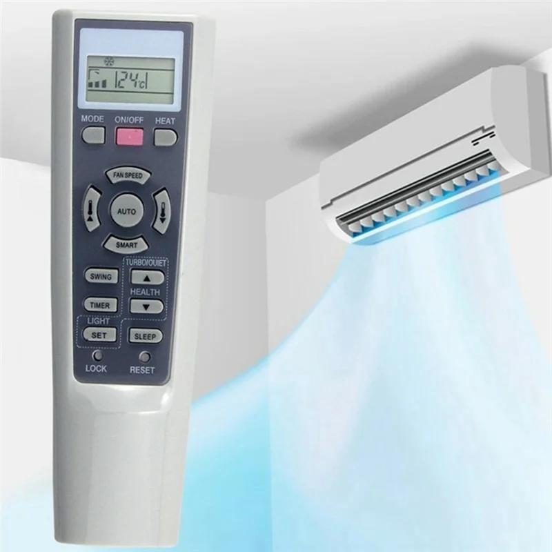 YR-W08 For Haier Air Conditioner Infrared Remote Control Plastic Ergonomic Replacement Controller