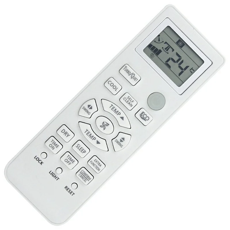 0010401715BW For Haier Air Conditioner Infrared Remote Control Plastic Ergonomic Replacement Controller