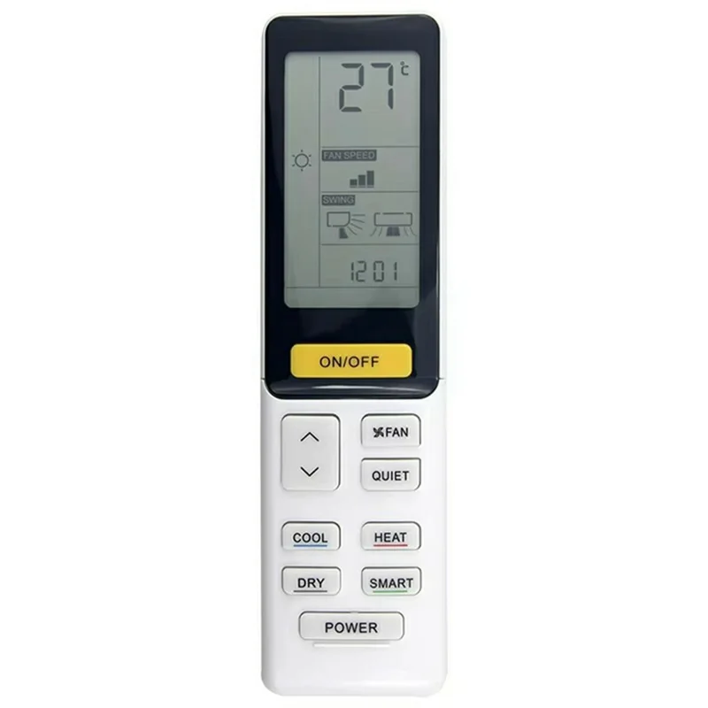 0010402886V For Haier Air Conditioner Infrared Remote Control Plastic Ergonomic Replacement Controller