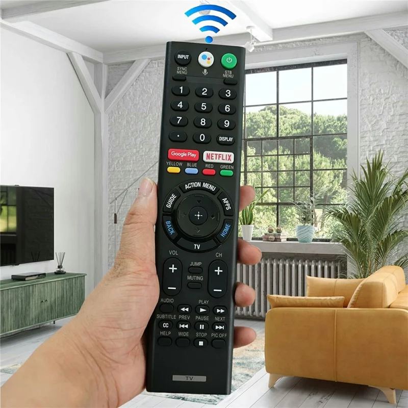 RMF-TX310E For Sony TV Voice Control Infrared Remote Replacement 10m Range Ergonomic Controller