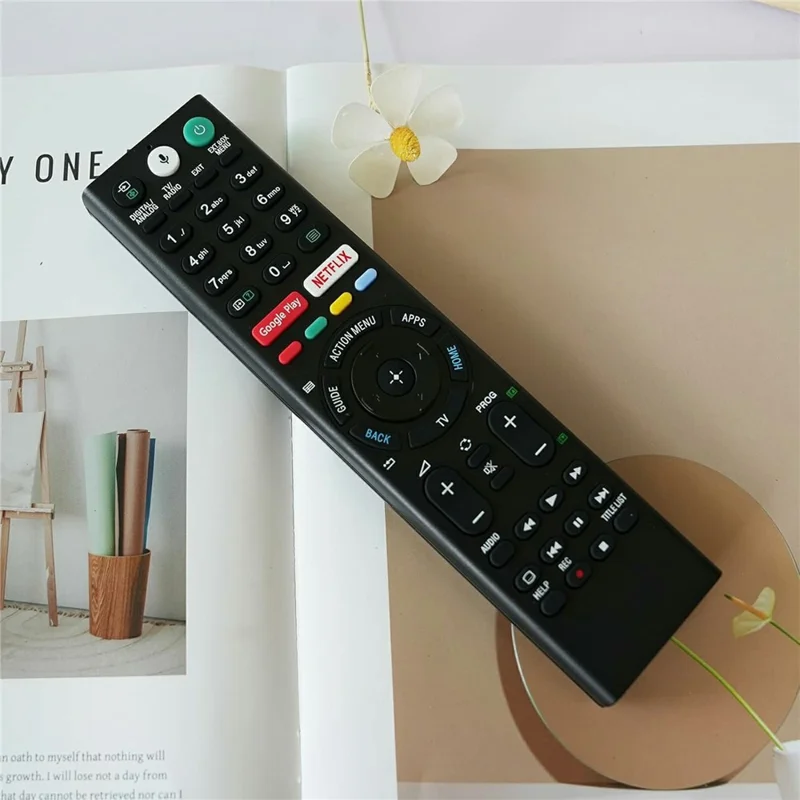 RMF-TX310E For Sony TV Voice Control Infrared Remote Replacement 10m Range Ergonomic Controller